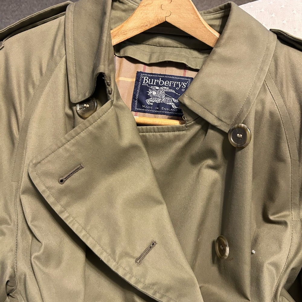 Burberrys Vintage Long Dress Coat Like New Men’s L-XL